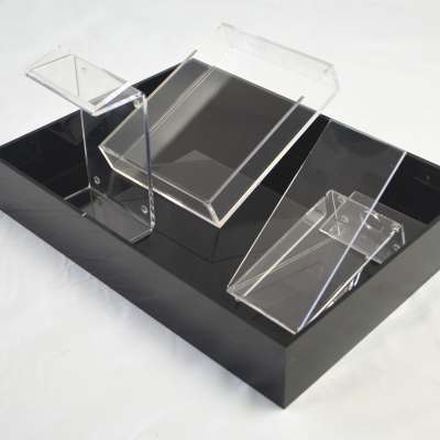 Hot Sell Custom Clear Small transparent cosmetic gift acrylic display